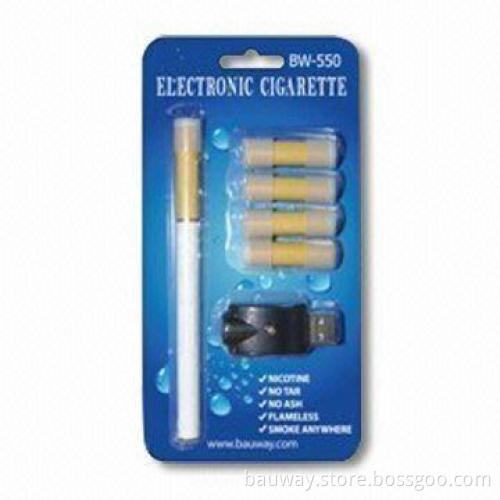 Mini Rechargeable E-cigarette with One E-cigarette and Four Cartridges